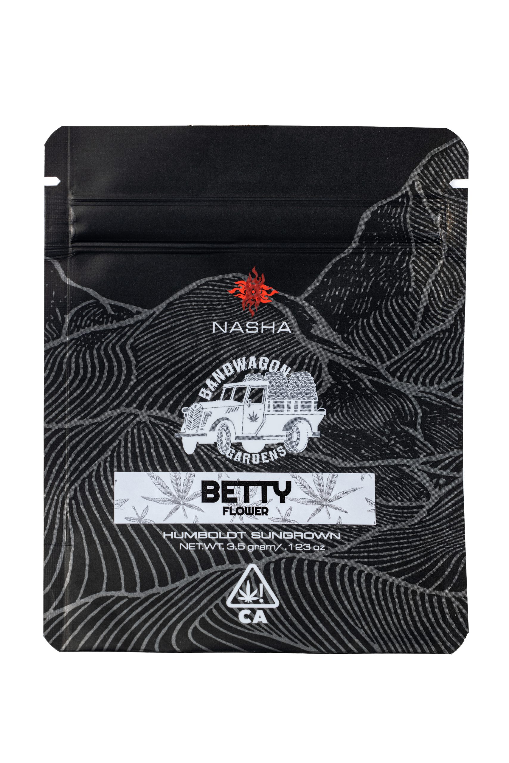 Nasha Hash Cannabis Betty Packaging