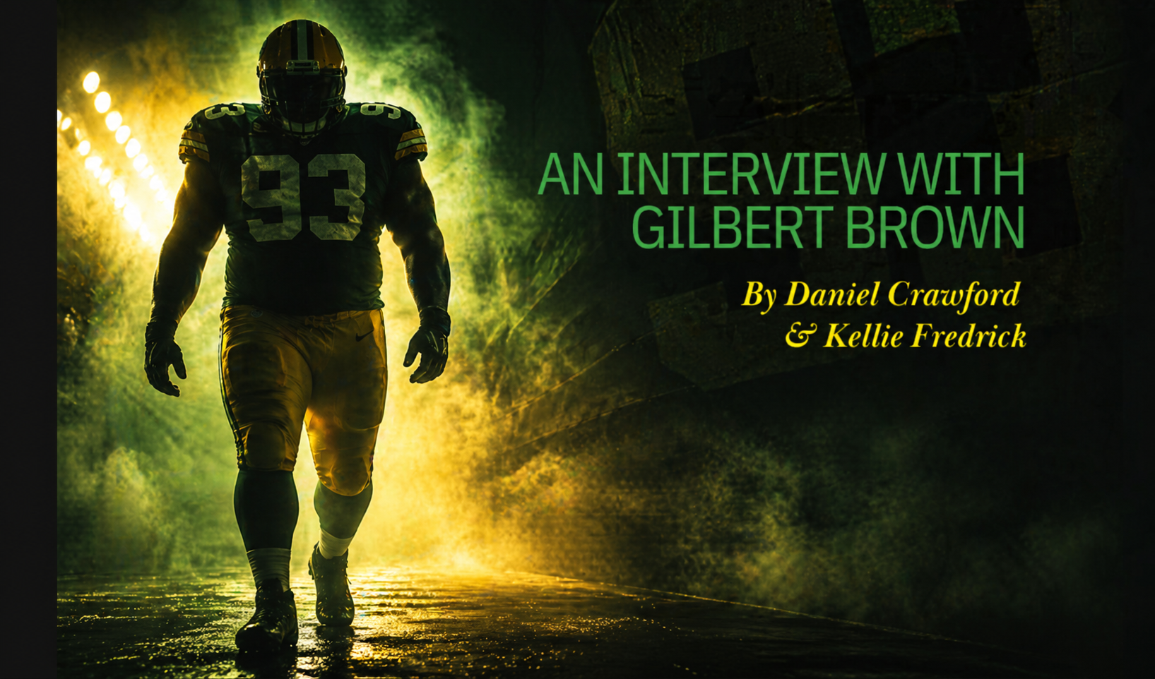 Gilbert Brown interview cover image