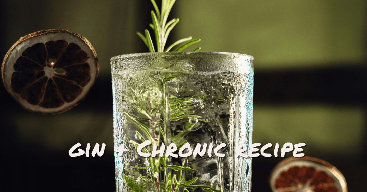 gin and chronic mocktail cover image