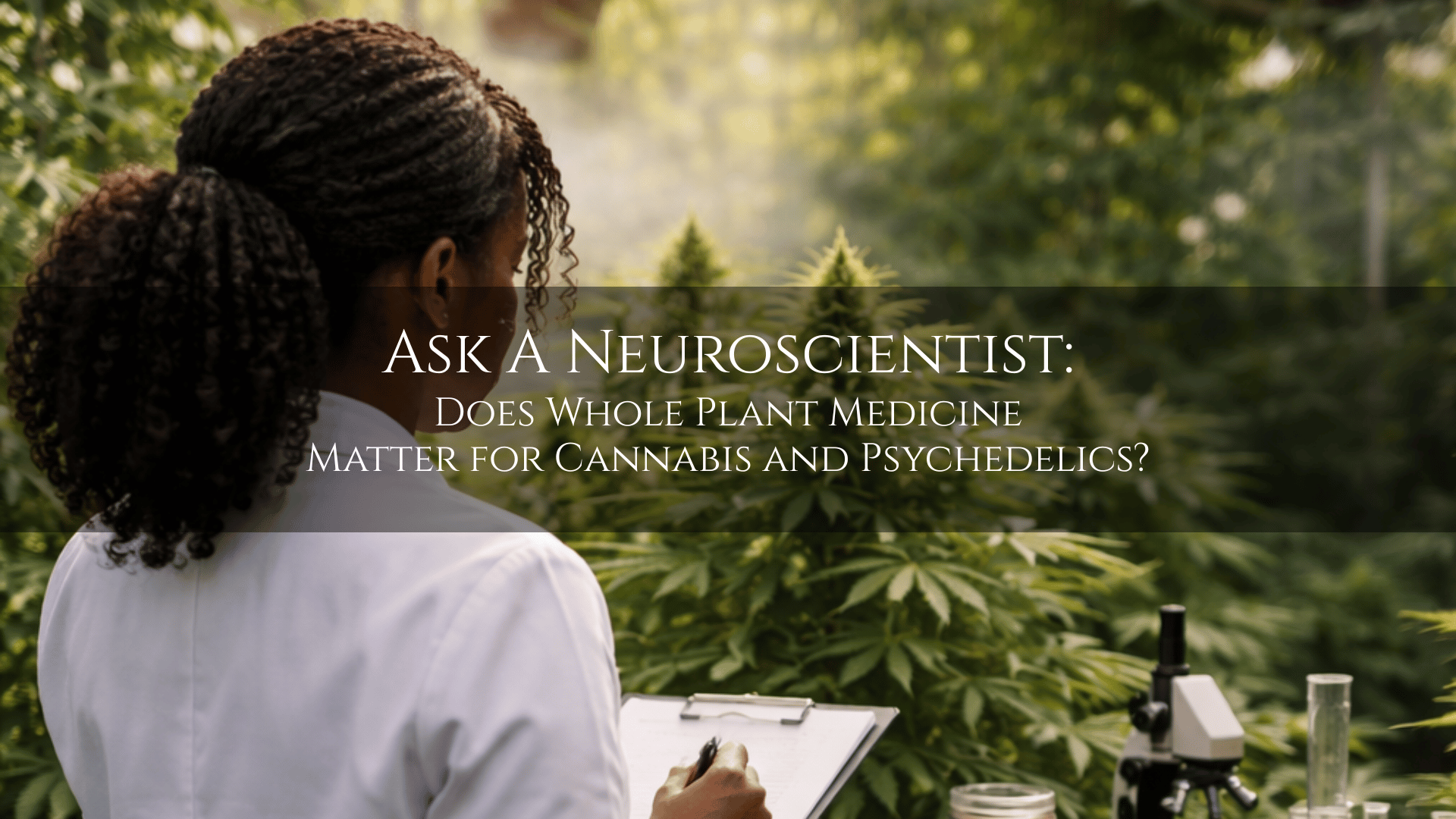 Ask A Neuroscientist_Cover Image_whole plant medicine