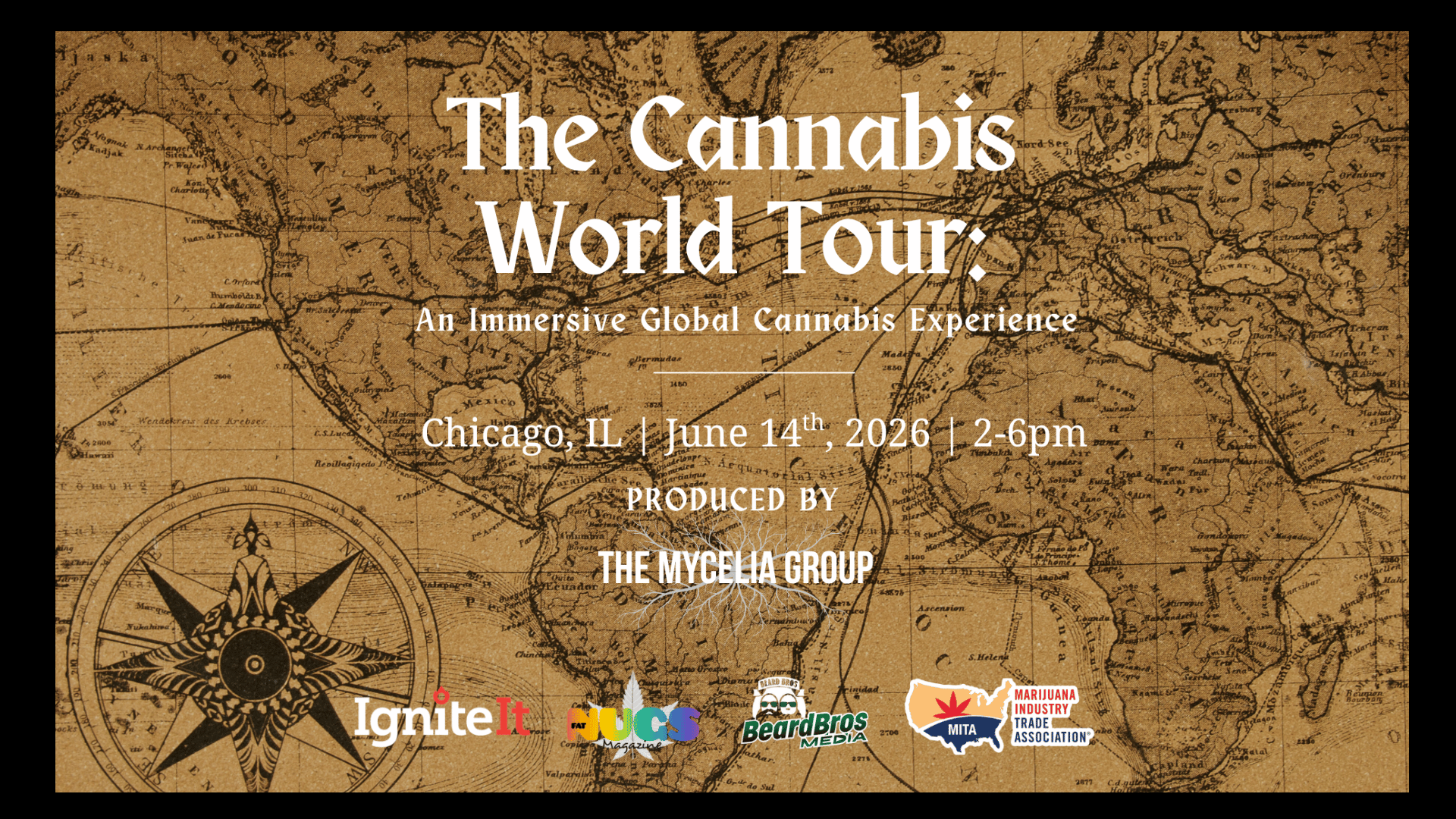 The Mycelia Group _The Cannabis World Tour PR Cover Image