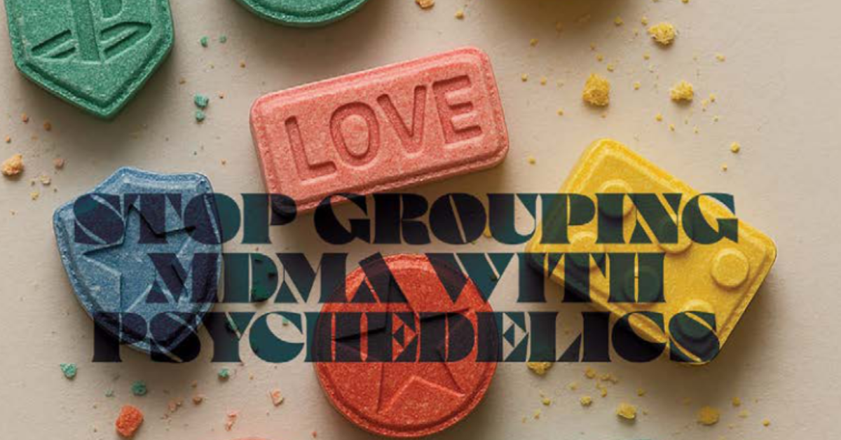 mdma isn't psychedelic cover image