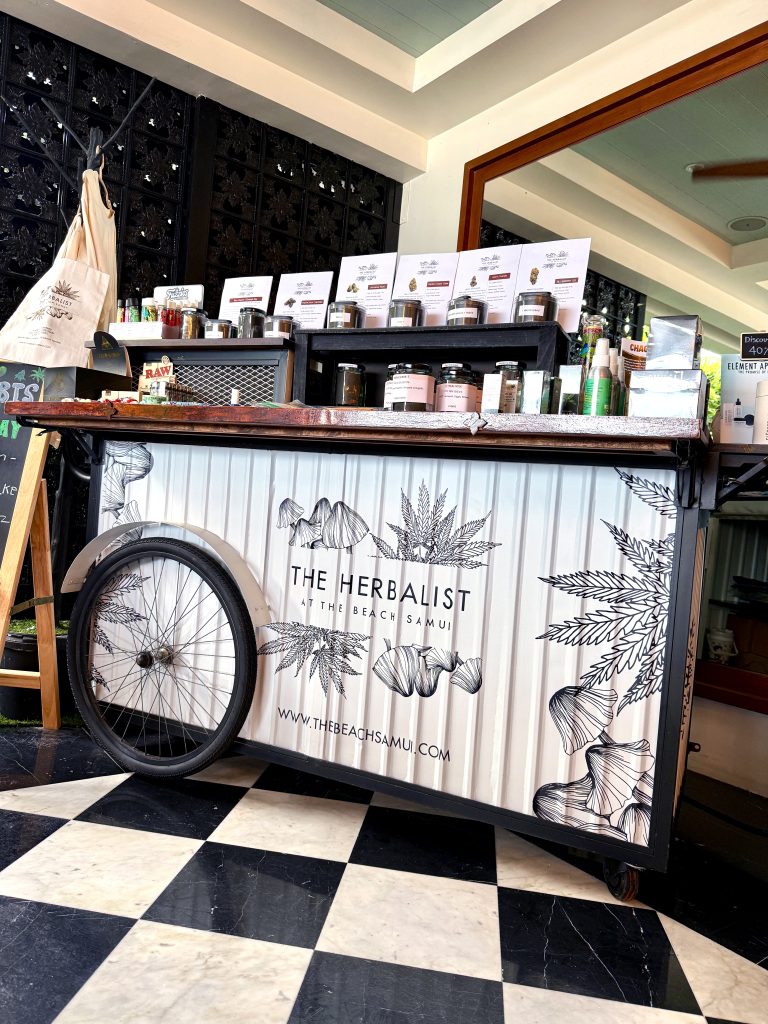 Herbalist-Dispensary at Beach Samui_Laura Hand_cannabis travel