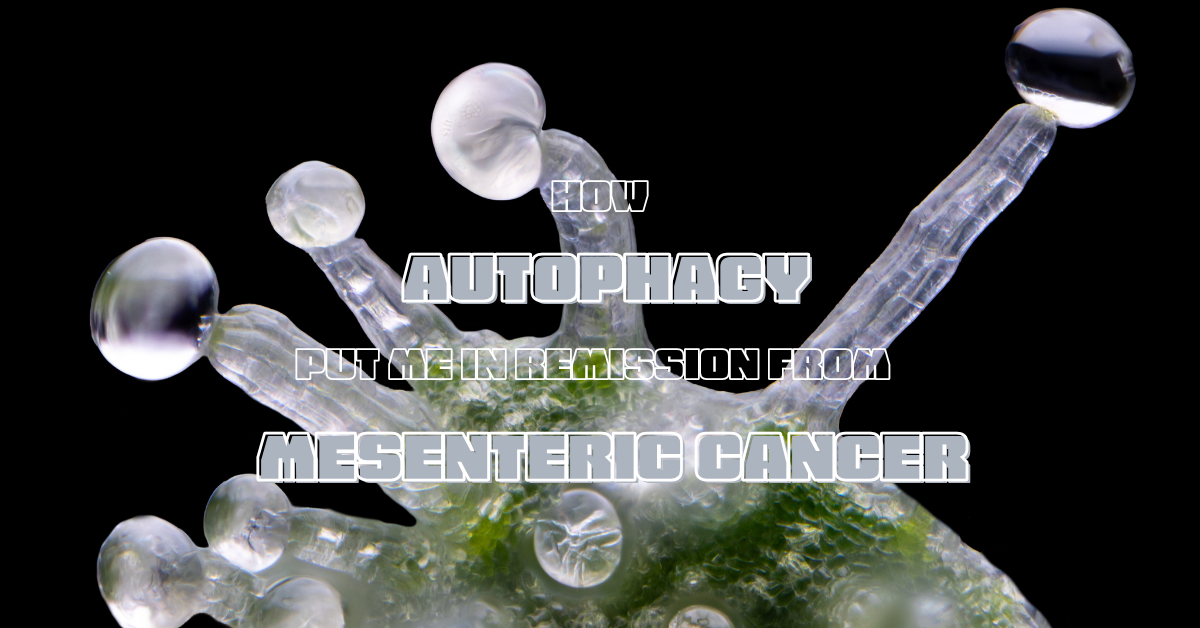 How Autophagy Put Me in Remission from Mesenteric Cancer cover image-Photo by paola tello